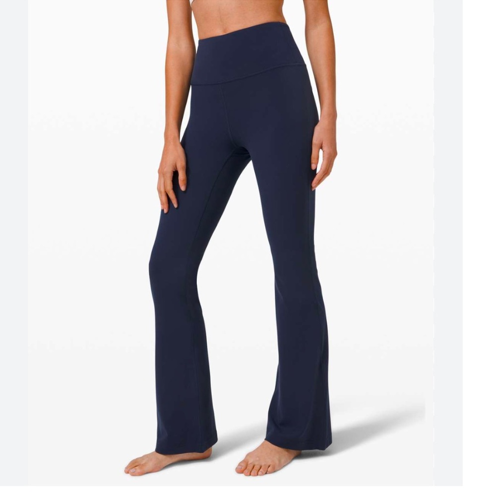 Lululemon NEW groove pant flare navy blue 4